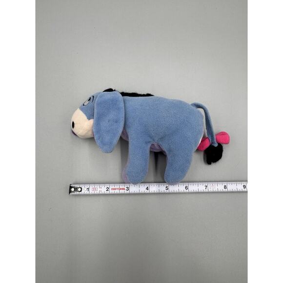 Disney Eeyore & Tigger Plush Rattles 5-6” Stuffed Animals No Tag - Picture 5 of 9